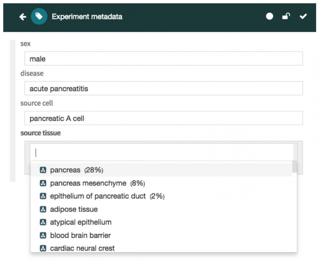 Suggested values seen by users