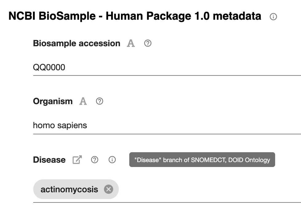 OpenView of metadata instance